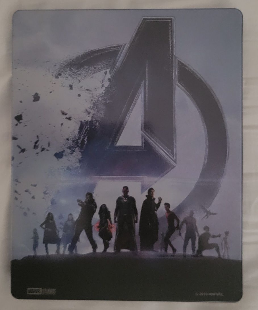 Bluray Vingadores Endgame 4k steelbook