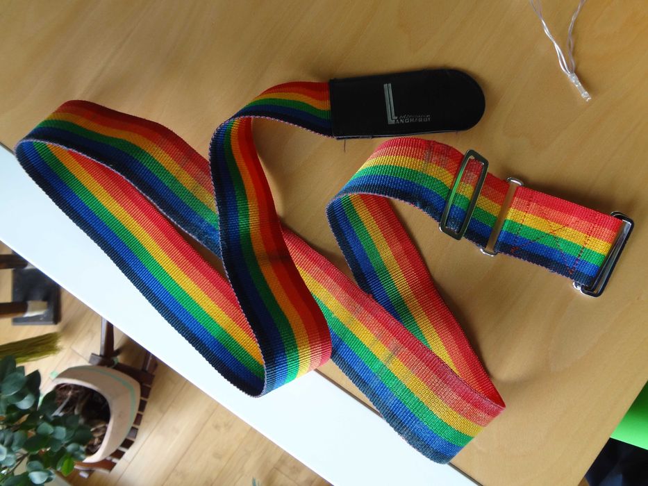 Pasek TĘCZA 178cm symbol równości