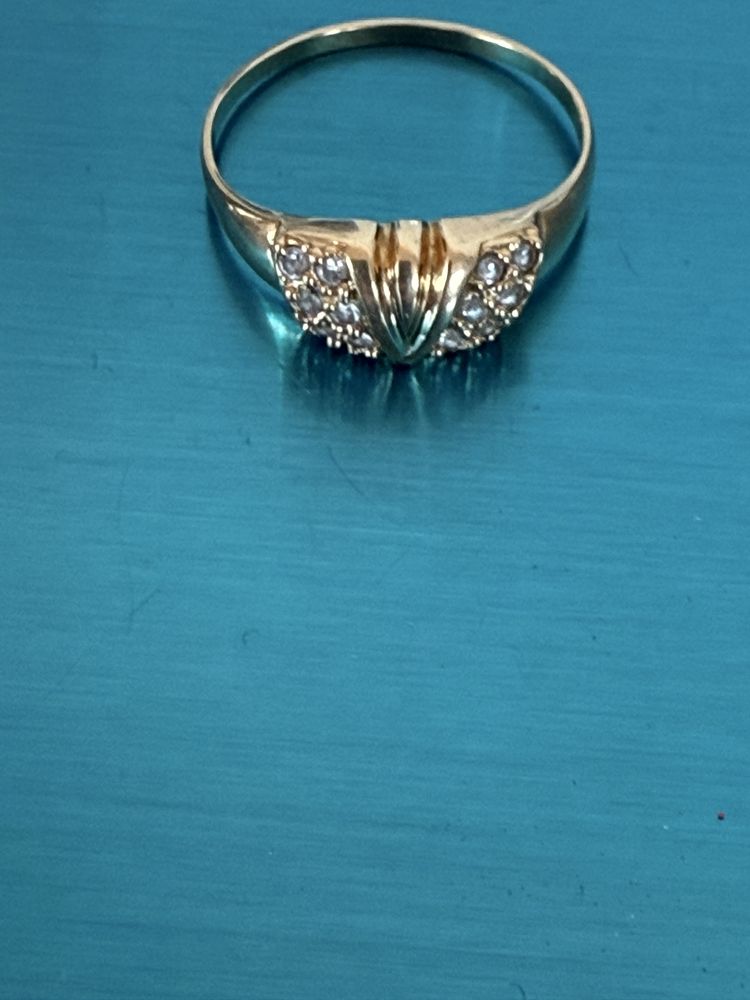 Piercionek damski 14 karat