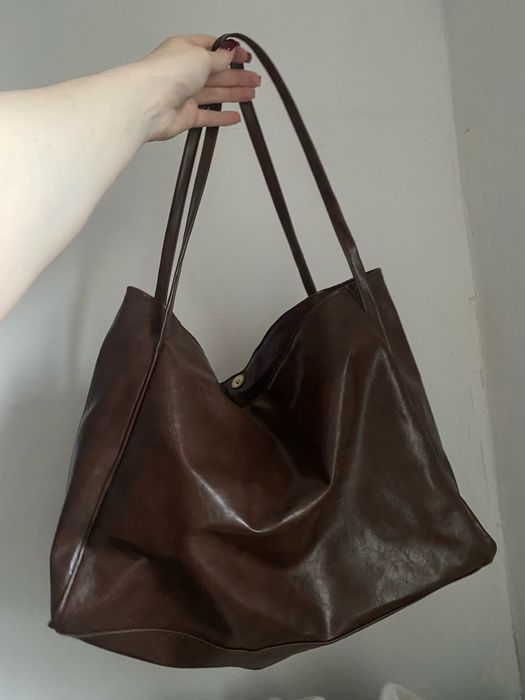Продам сумку шопер шкіряну