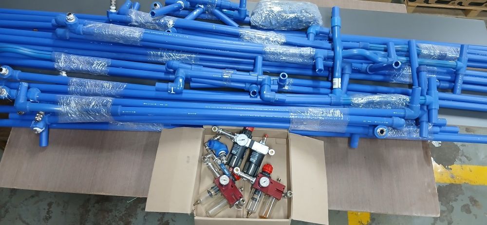 Tubos e filtros ar comprimido