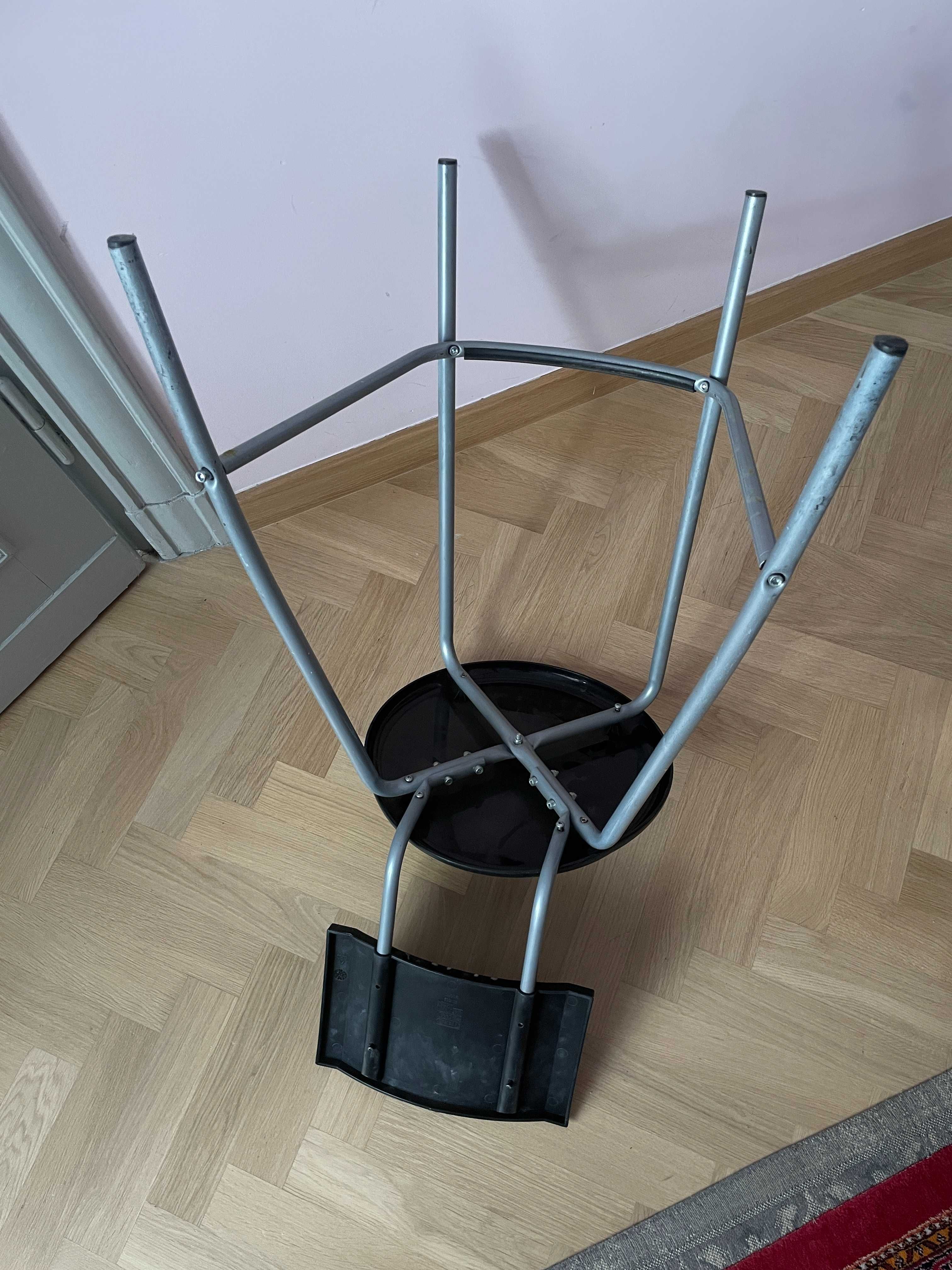 Wysokie krzesło do makijażu / makeup chair / industrialne metal