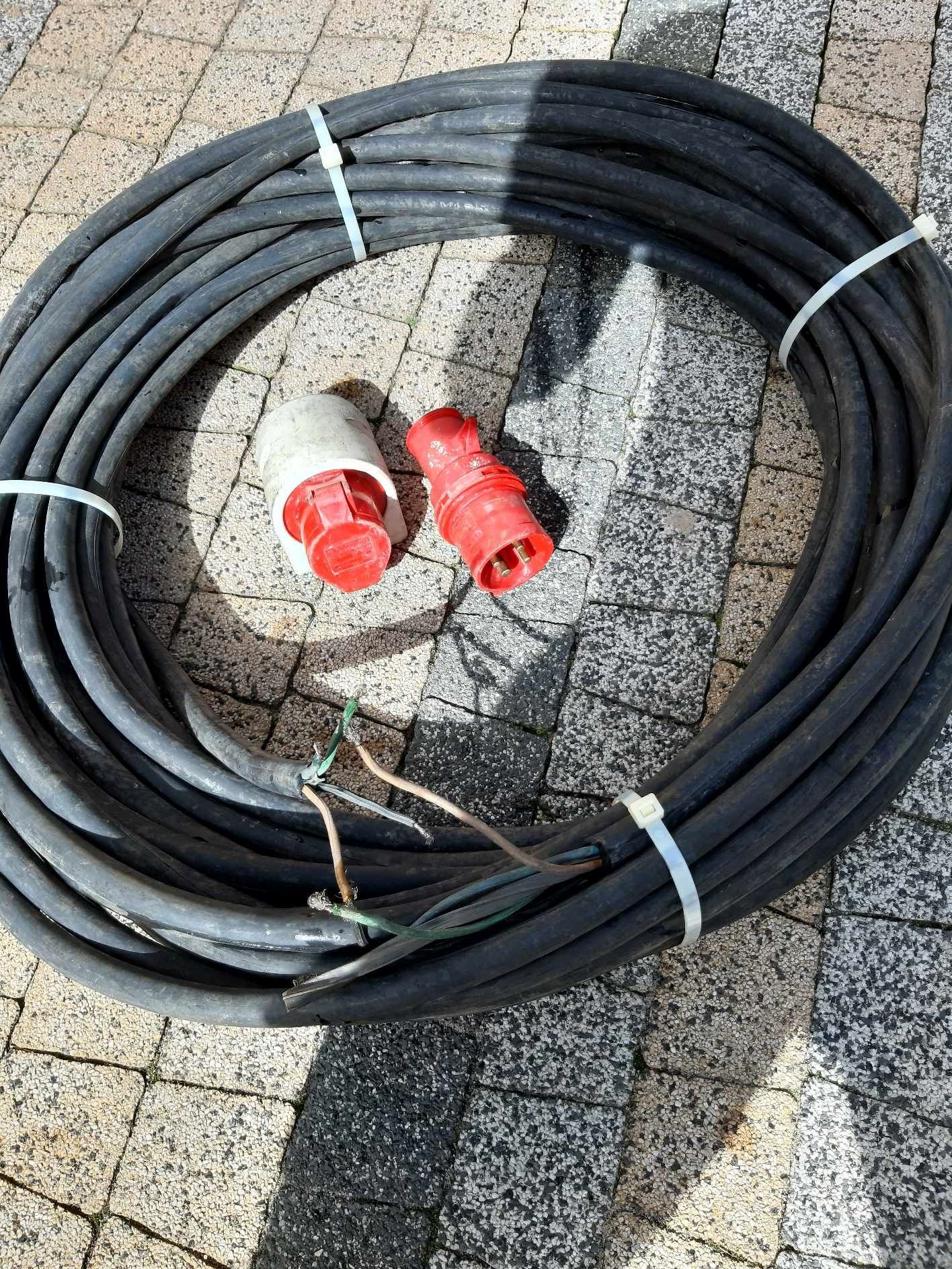 Kabel  4x2,5 na budowe. 47 m