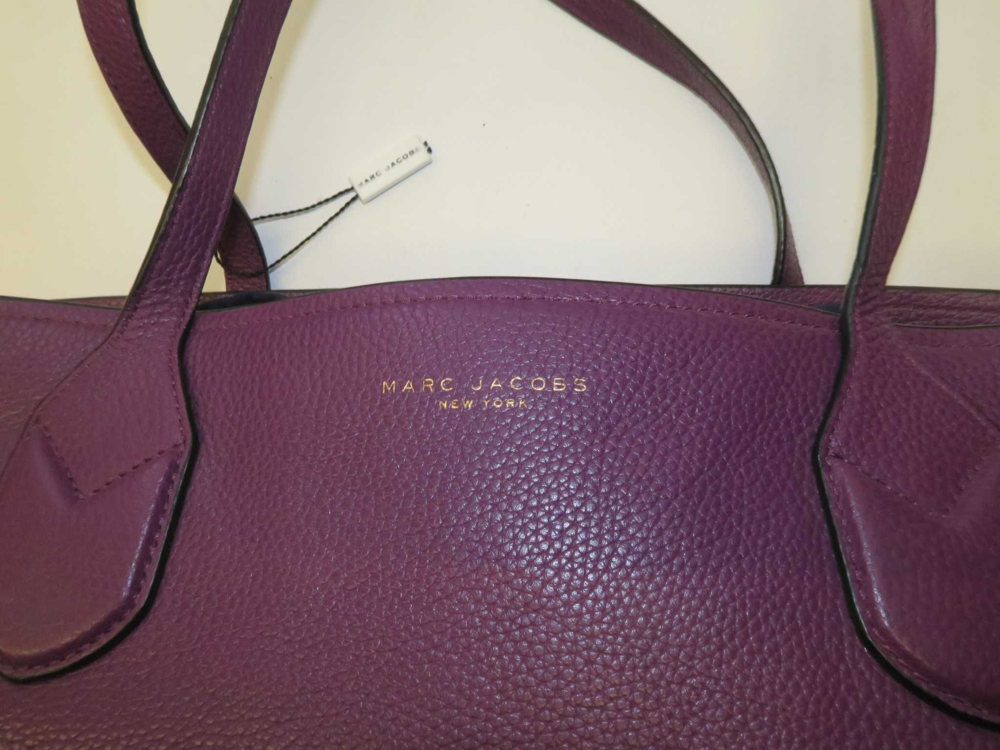 Marc Jacobs skórzana torebka shopperka