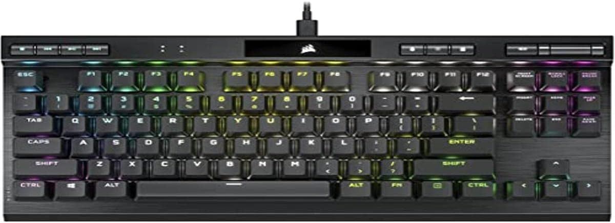 Klawiatura przewodowa mechaniczna Corsair K70 RGB TKL QWERTY