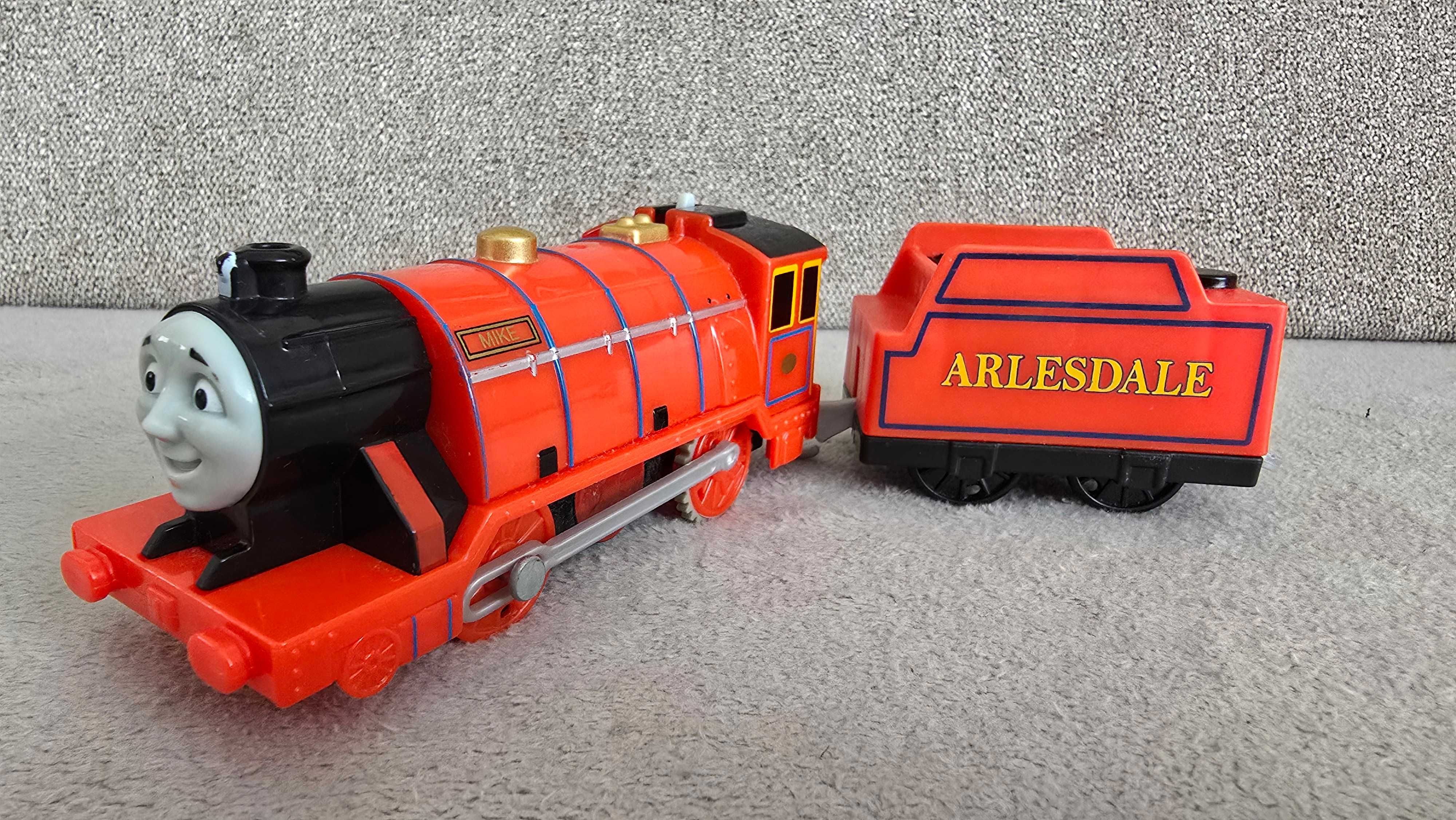 Tomek i przyjaciele Michał Mike lokomotywa Fisher Price TrackMaster