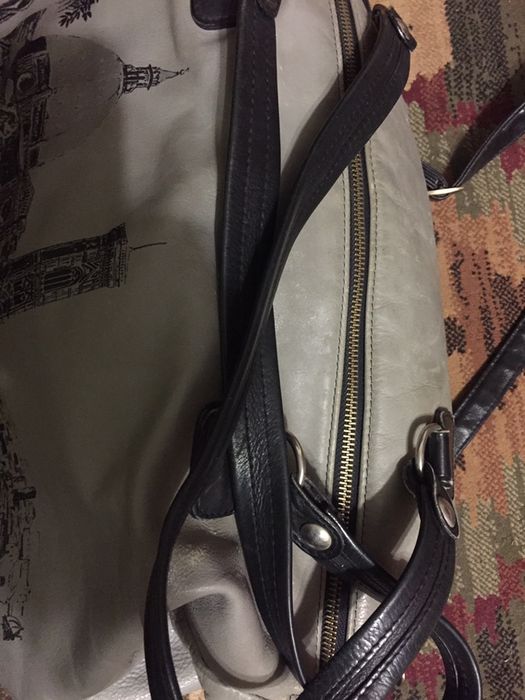 Кожанная сумка женская