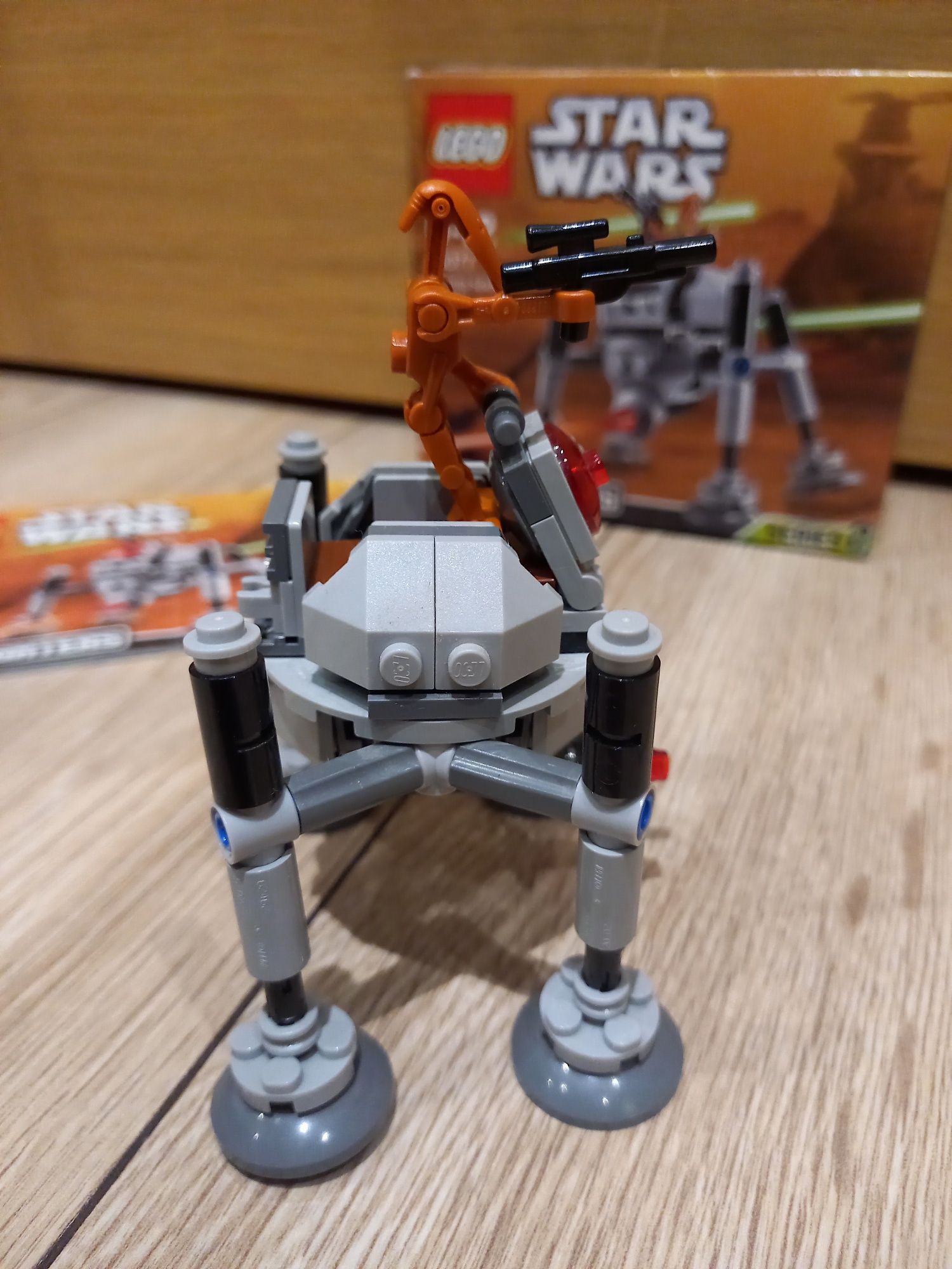 LEGO Star Wars 75077 Homing Spider Droid -Droid-pająk 2015 r. Jak nowy