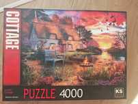 Puzzle Dominic Davison , Evening summer Cottage 4000 elementów