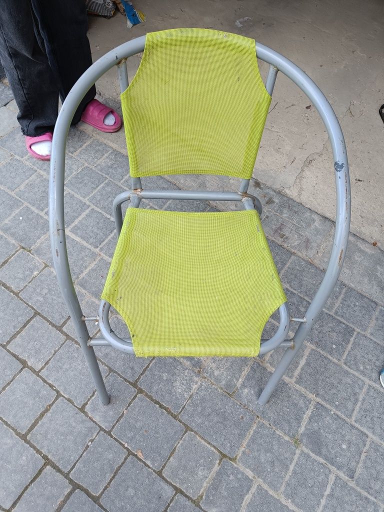 Krzesła ogrodowe tarasowe 5 sztuk