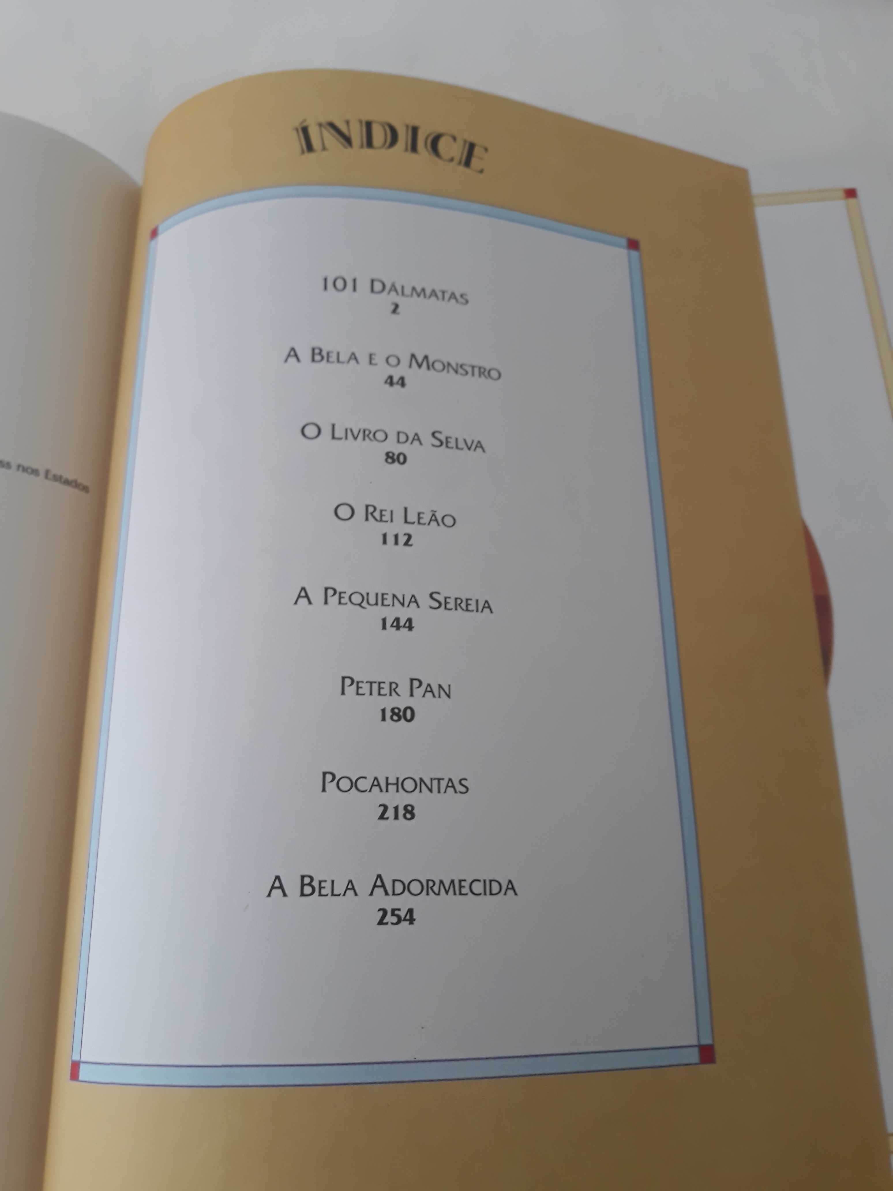 Livro para crianças Disney "Contos Encantados"