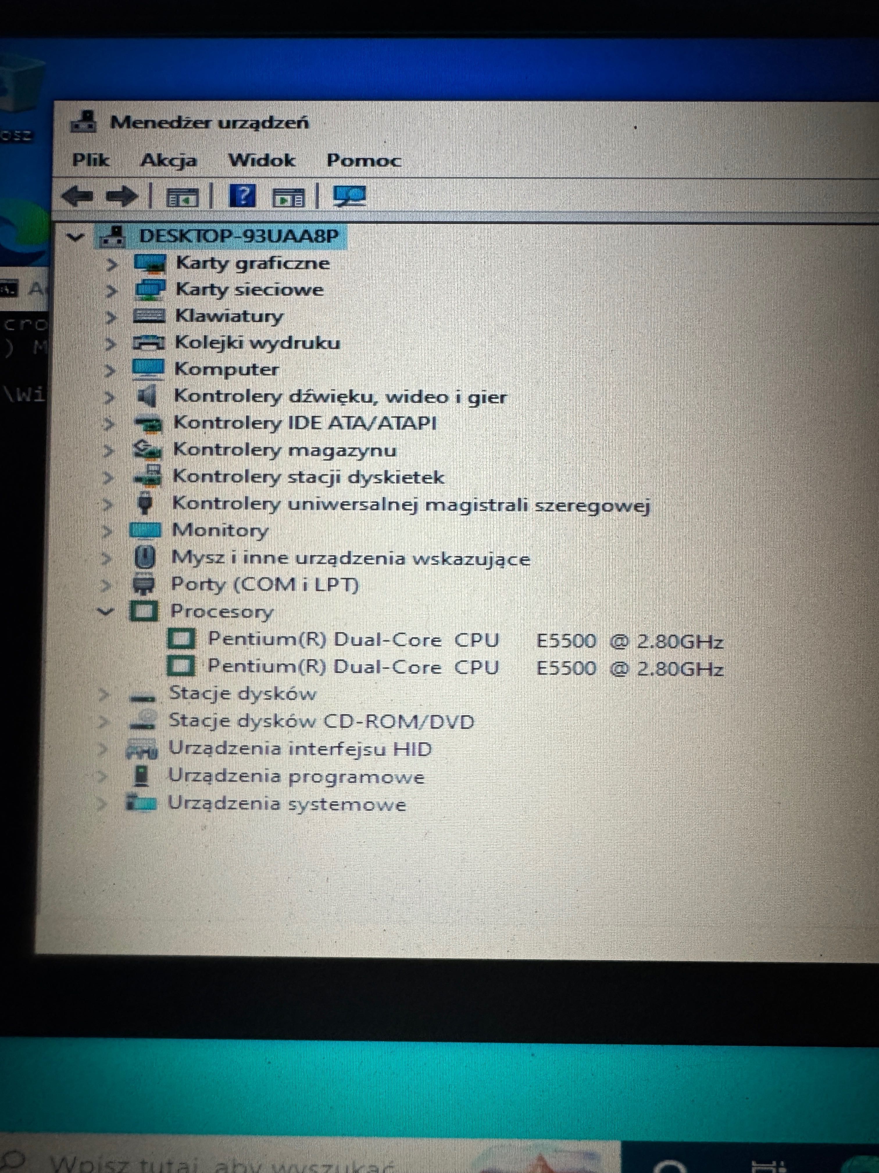 Komputer PC fujitsu esprimo p2560