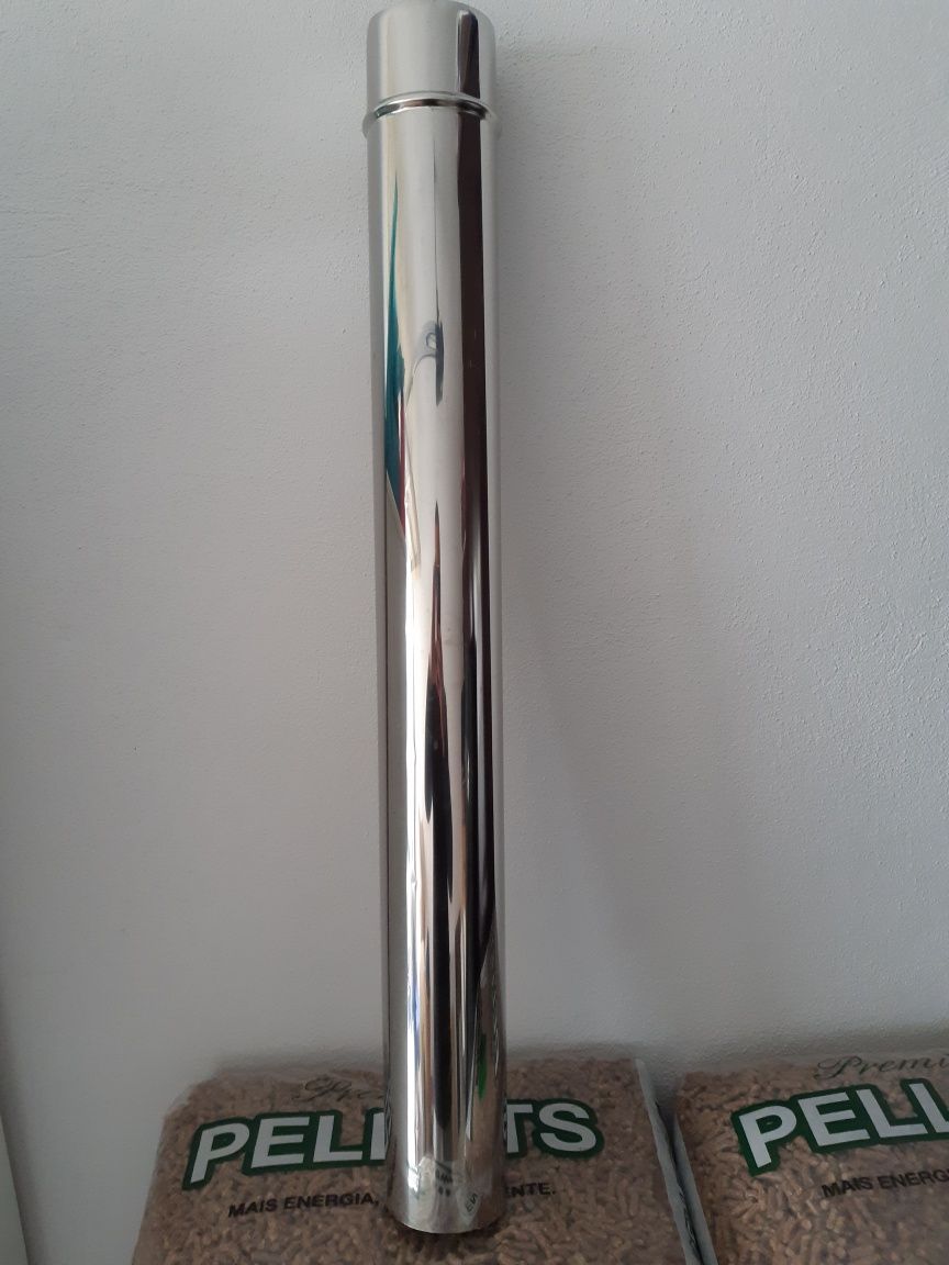 Tubo de inox novo