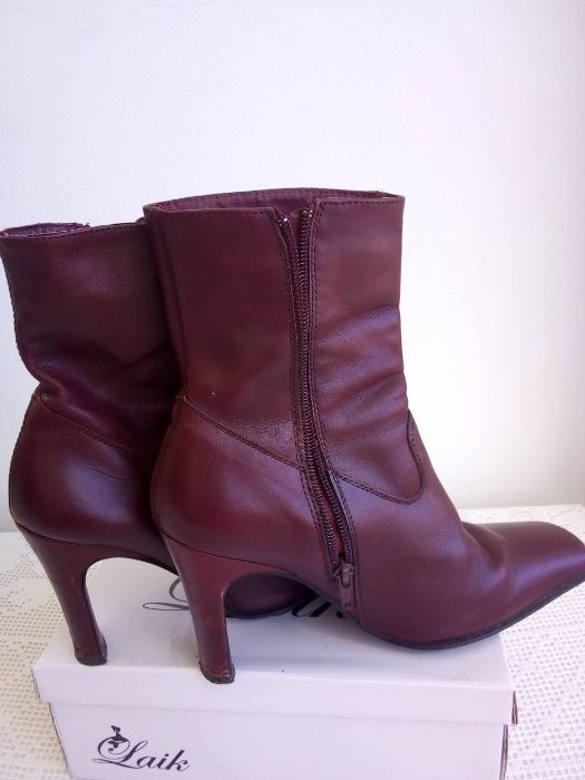 Botas bordeaux da Zara - Tamanho 39