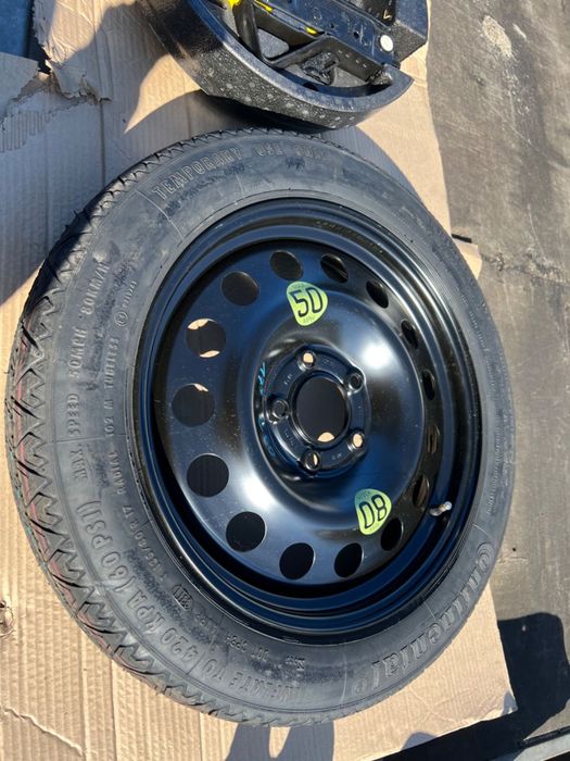 Zapasówka koło dojazdowe 17” lewarek styropian e60 e61 jak nowa