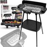 BASS POLSKA Grill Elektryczny Ogrodowy Stojący 2800w 2w1 Uniwersalny