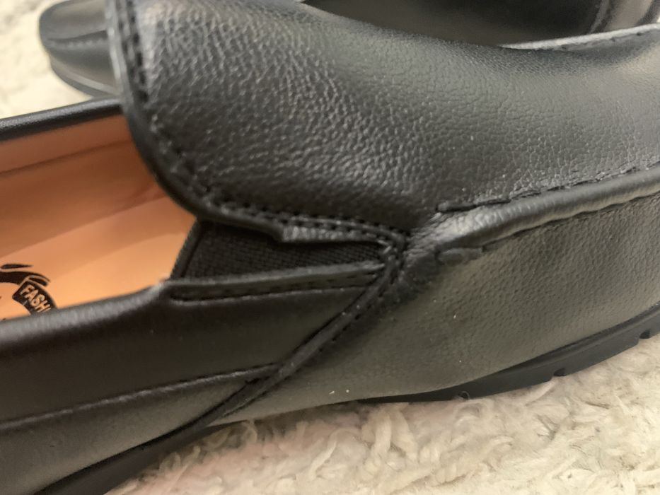 Класичні чорні шкіряні туфлі чоловічі або для підлітка р 40, 26 см