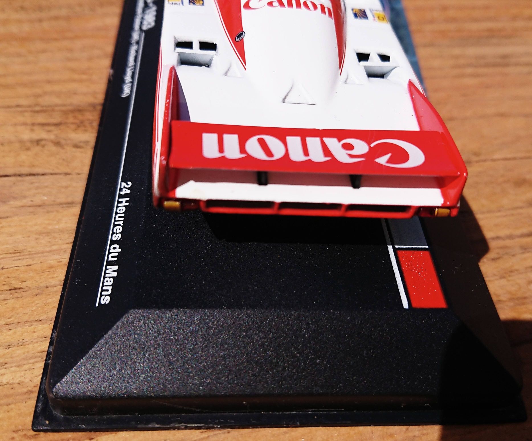 Miniatura Porsche 956,  epoca 1983 24 le mans