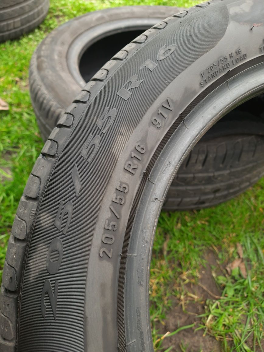 Продам пару 205 55 16 Pirelli Cinturato P7