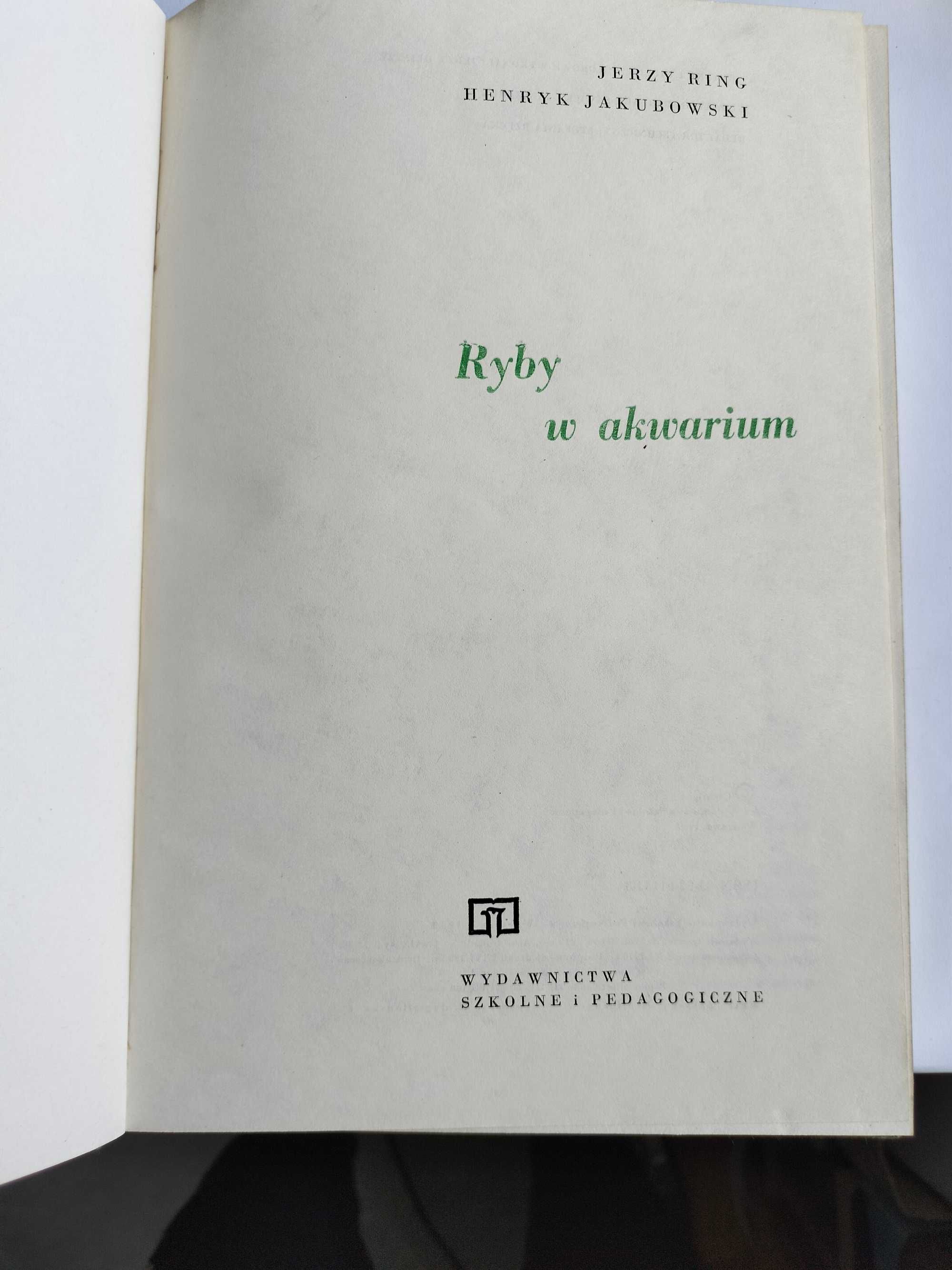 Ryby w akwarium - Jerzy  Ring, Henryk Jakubowski