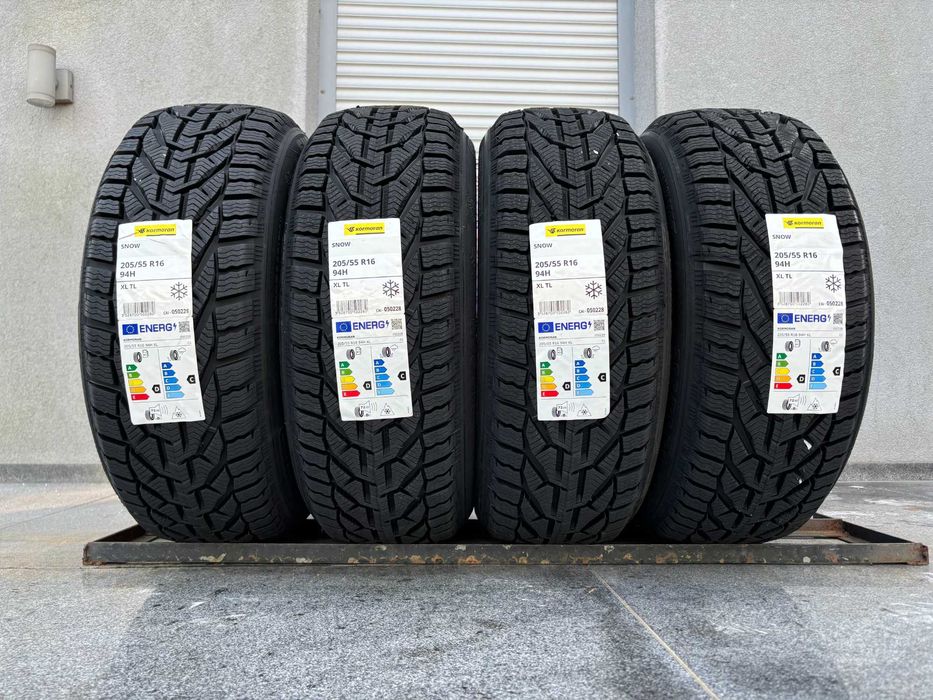 komplet Zima 205/55R16 Kormoran Snow 94H XL prod. 2025rok! 5lat gwaran