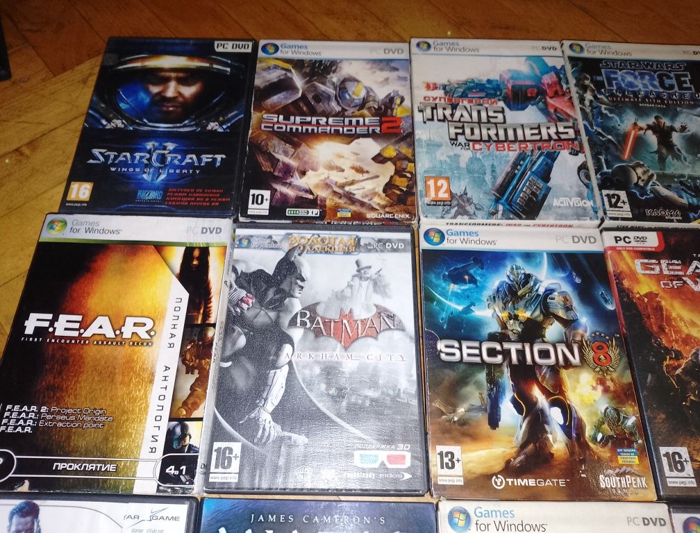 Игры для PC, StarCraft, Batman, Star Wars
