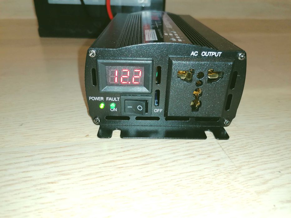 Инвертор 1000 Вт чистая синусоида для газового котла, насоса