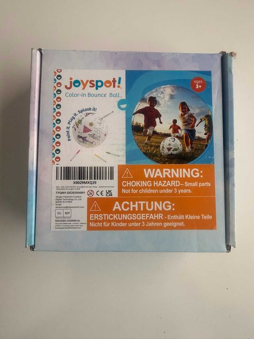 Piłka dmuchana do malowania DIY + GRATIS