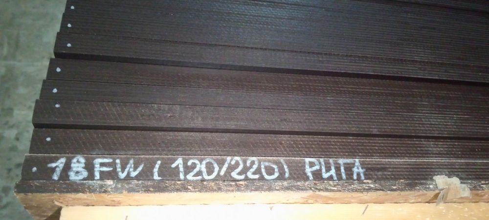 Фанера корабельна транспортна влагостойка ламінована опалубка порізка