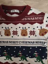 Sweter Sinsay świąteczny 128