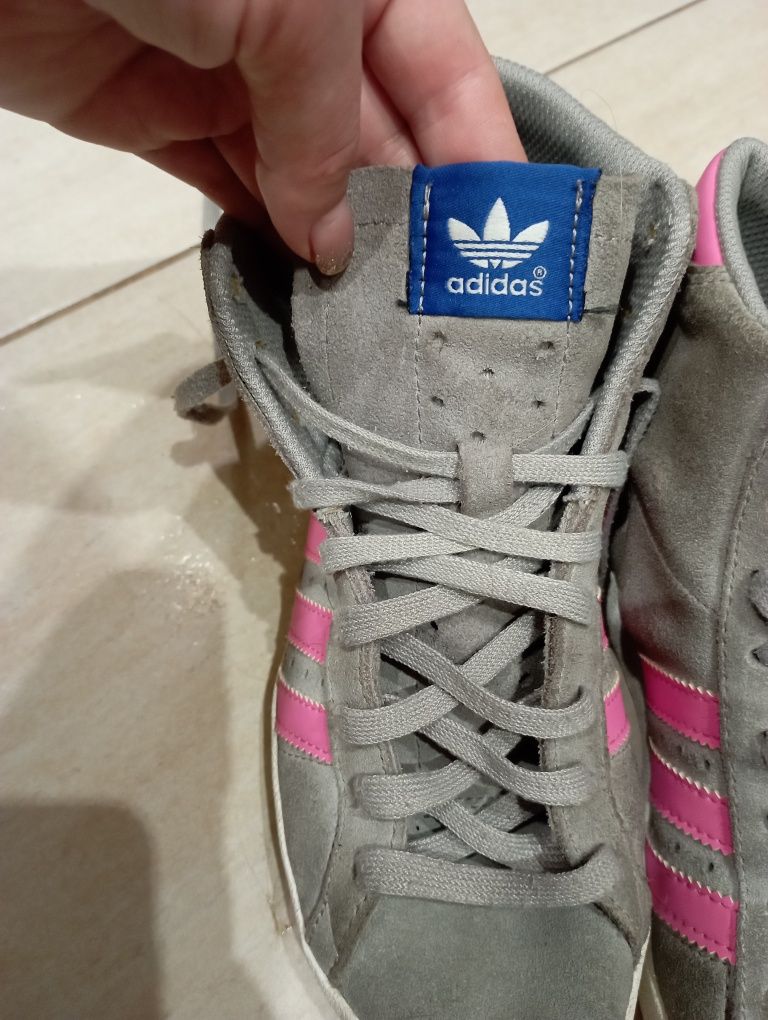 Шкіряні кроси/кеди Adidas originals 35/36