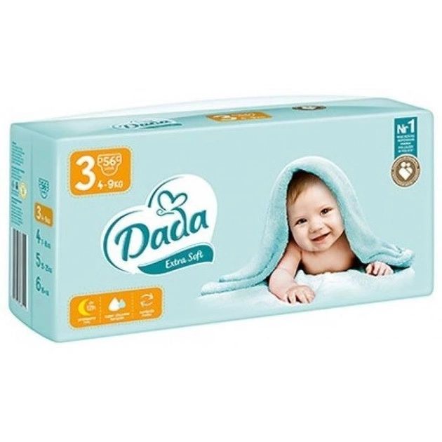 Памперси Dada extra soft 3 4 5 6