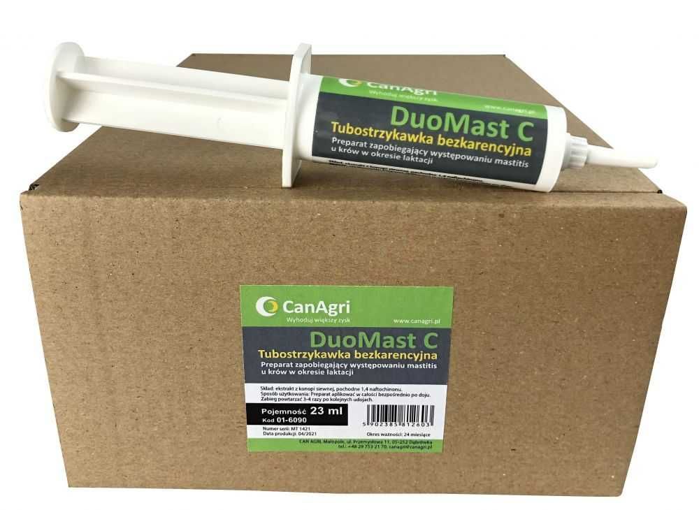 DuoMast C środek prewencyjny na mastitis - Zestaw 23szt