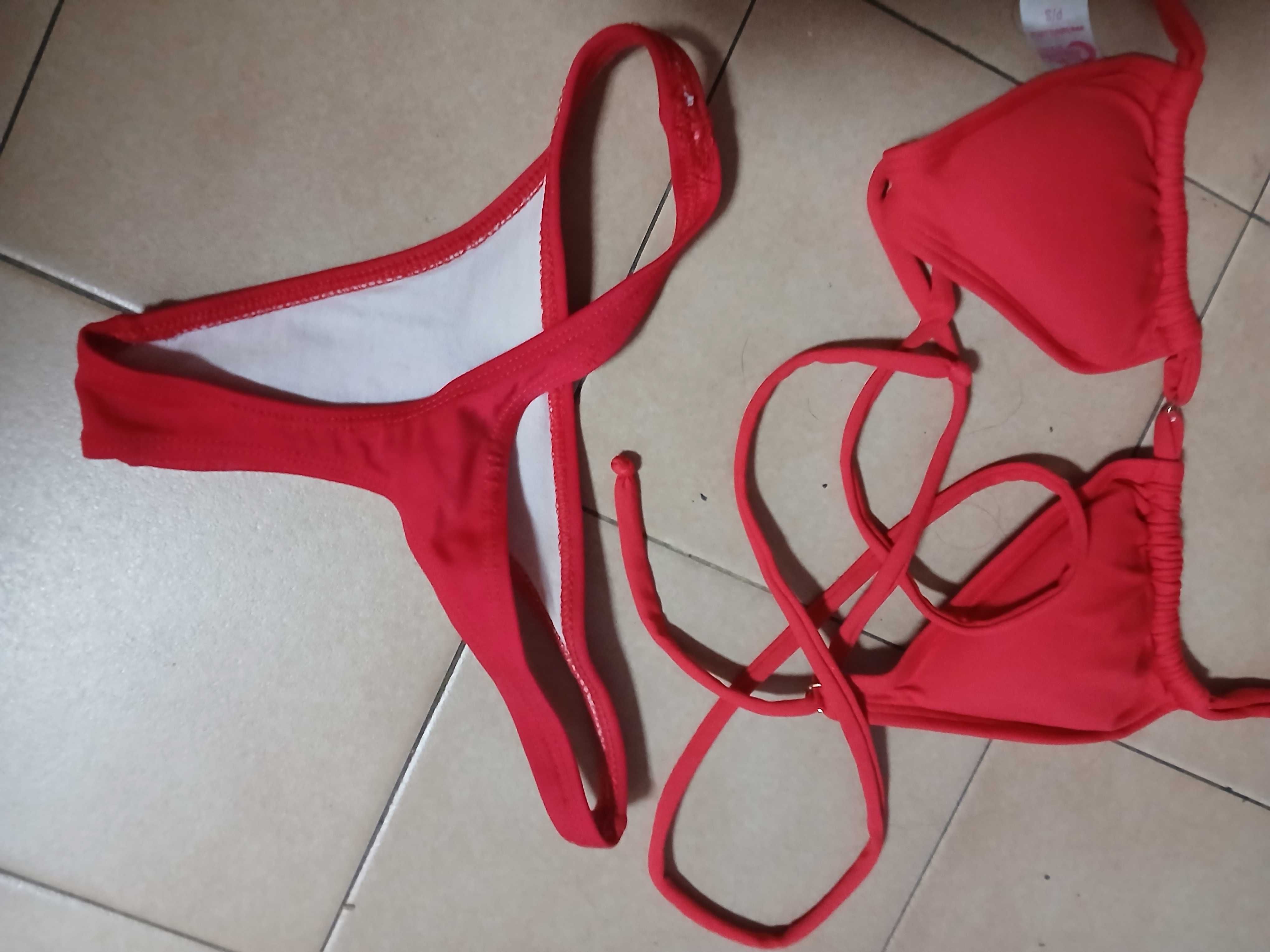3 bikinis diferentes cores, tamanhos pequenos (valor cada conjunto)