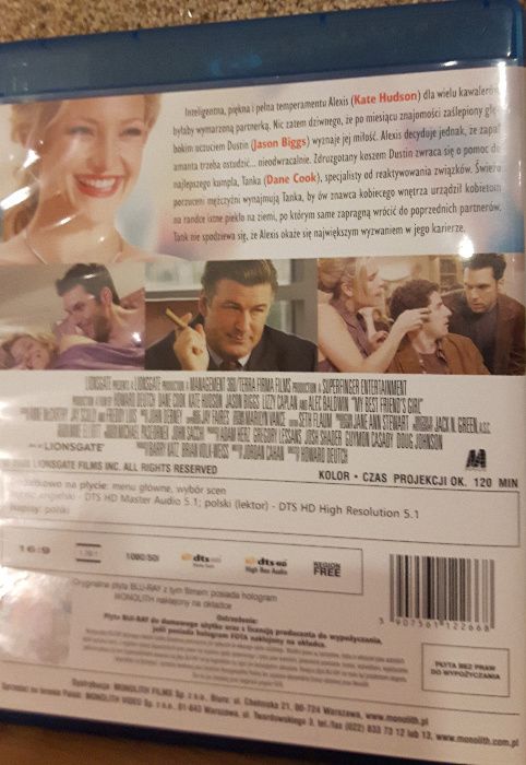 Dziewczyna mojego kumpla (płyta Blu-ray)