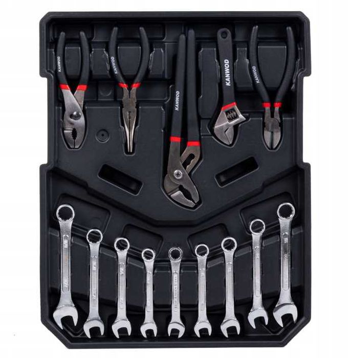 Zestaw Narzędzi • Kluczy • 1000 El • Walizka Narzędziowa •