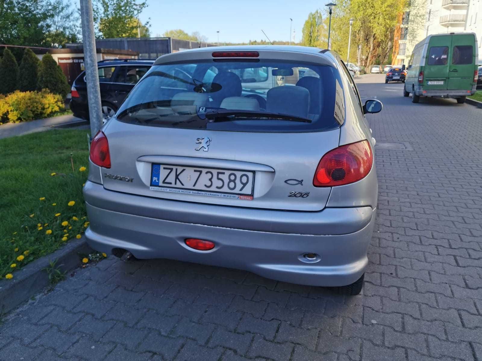 Peugeot 206 benzyna 2005