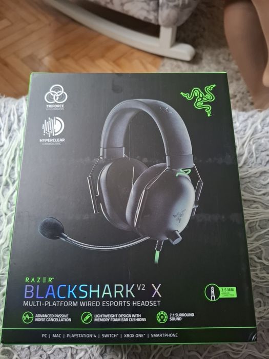 Słuchawki dla graczy Razer Blackshark V2 X