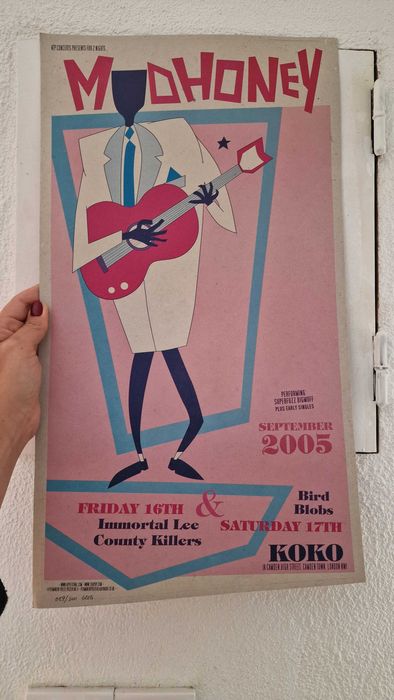 Poster Mudhoney 2005