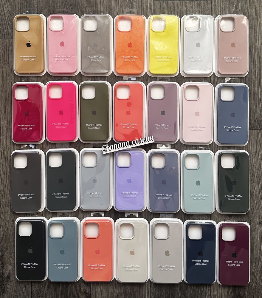Силіконовий чохол iphone 16 pro max silicone case для айфон 16