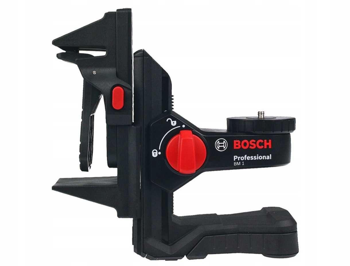 Uchwyt BOSCH z regulacją BM 1 PLUS z klipsem do montażu GLL PCL PLL
