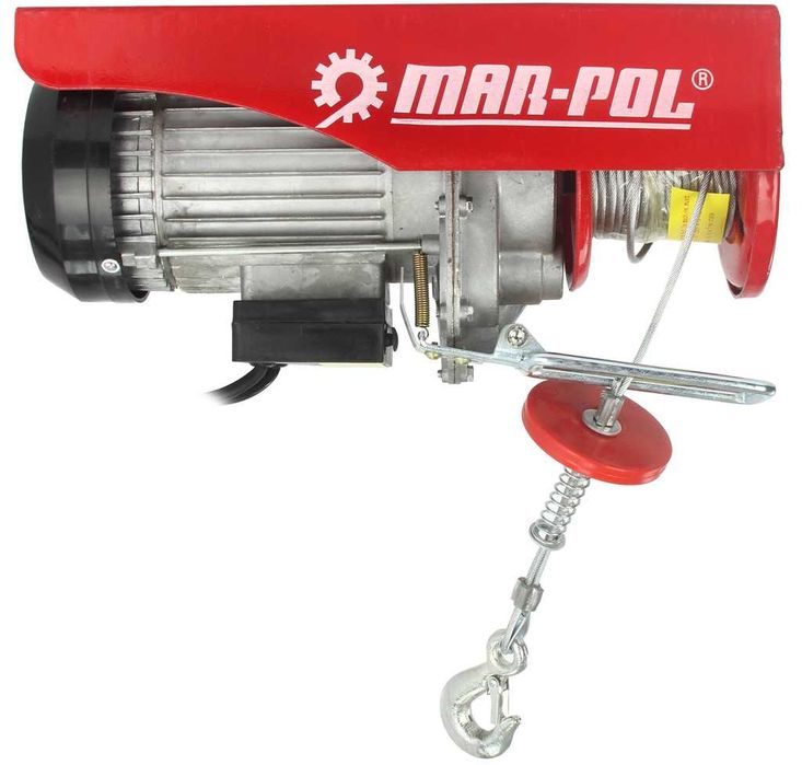 WYCIĄGARKA WCIĄGARKA Elektryczna Linowa 600kg 1200W Budowlana 230V