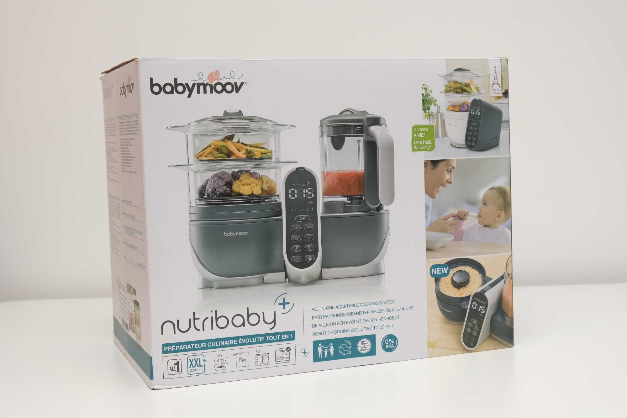 Robot de cozinha BABYMOOV Nutribaby+