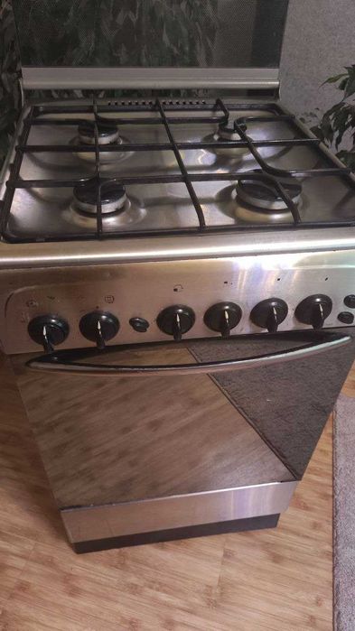 Газова плита Гефест / Gefest. Колір - нержавійка