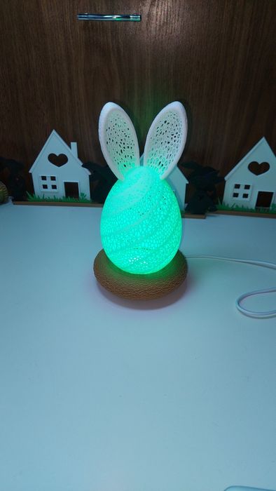 Подарунки антистрес кролик нічник декор з 3д друк пружинки