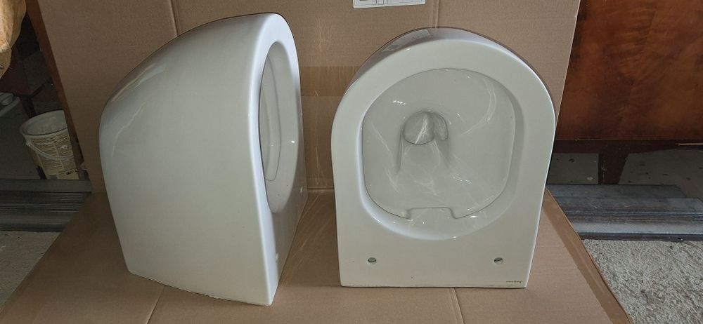 Miski wc muszle wiszące