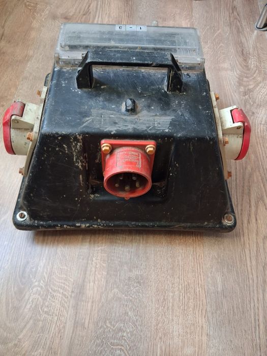 Rozdzielacz Budowlany Mobilny, Rozgaleznik Rozdzielnia , BOSECKER