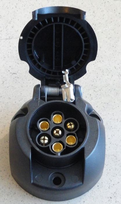 Wiązka 7-pin do hak holowniczy Chevrolet Captiva do ZACZEPU KULOWEGO