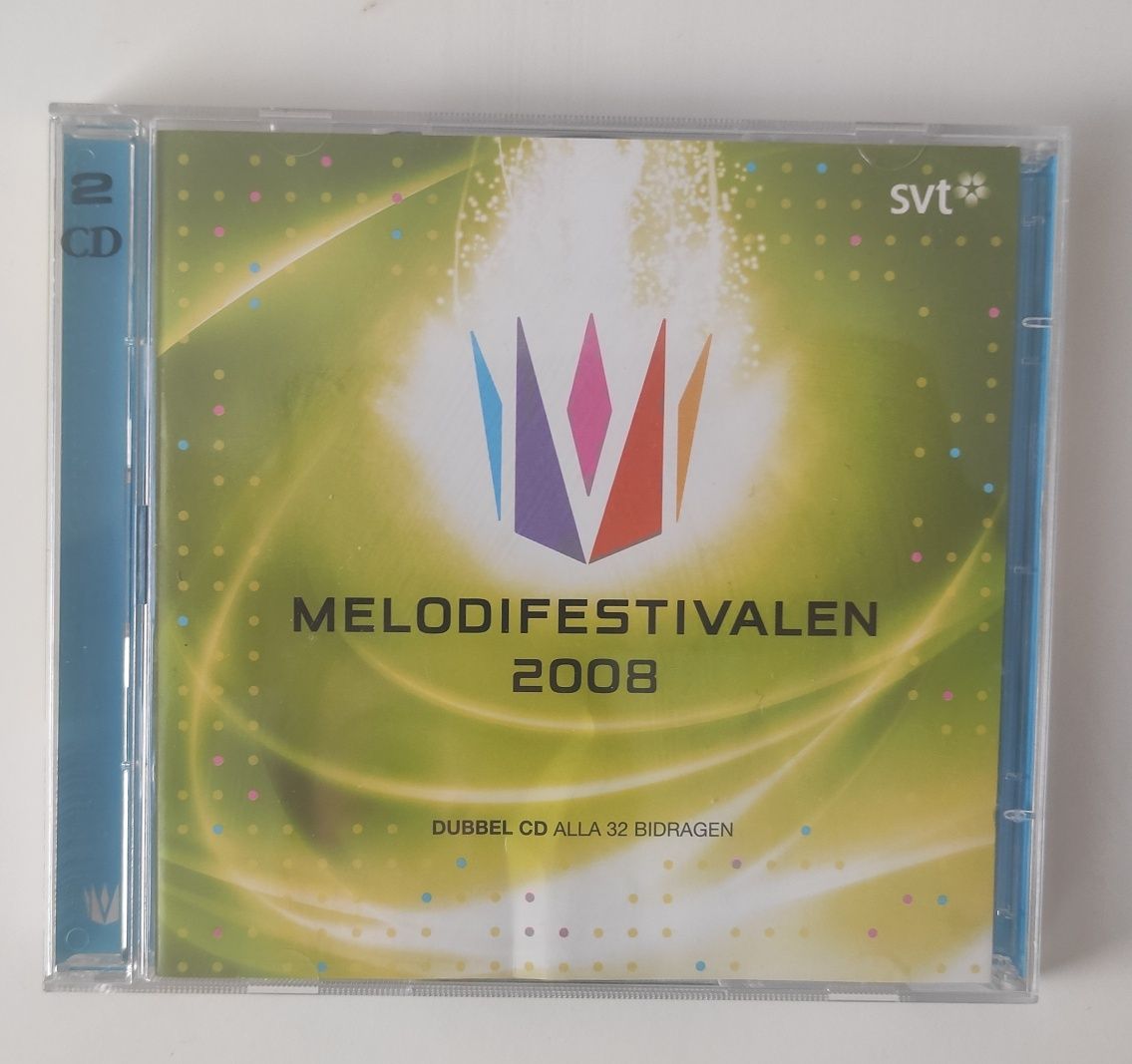 Melodifestivalen 2008 płyta CD