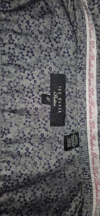 Koszula Ted Baker L (43cm kolnierzyk)stan idealny floral design